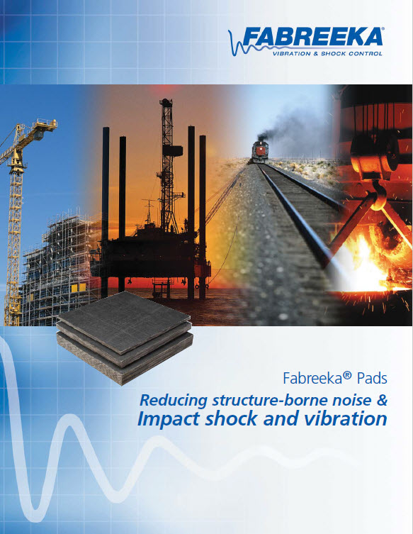 Fabreeka Product Binder and Catalogs - Fabreeka - Vibration Isolation, Impact  Shock Control, and Thermal Break